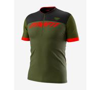Maglia Dynafit Ride Light Half Zip manica corta verde scuro - L