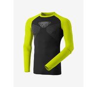 Maglietta funzionale da uomo Dynafit Speed Dryarn M L/S Tee Taglia: L / Colore: nero/giallo