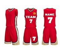 Maglia E Pantaloni da Allenamento Personalizzati da Basket, Personalizza I Fan della Maglia da Basket da Uomo con Il Nome della Squadra E Il Logo