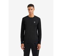 Maglia EA7 Premium Shield manica lunga nero puro - XL