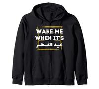 Maglia Eid al-Fitr 2026 - Wake Me When It's Eid al Fitr Felpa con Cappuccio