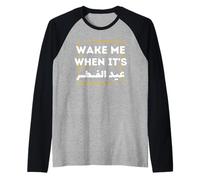 Maglia Eid al-Fitr 2026 - Wake Me When It's Eid al Fitr Maglia con Maniche Raglan