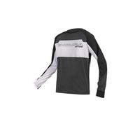 Endura - MT500 Burner Lite Trikot Langarm - Maglietta da ciclismo L nero/grigio