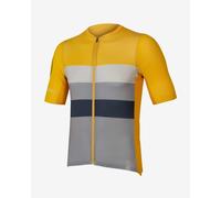 Maglia Endura Pro SL Race manica corta giallo senape grigio - S