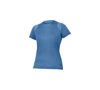 Maglia endura singletrack donna steel blue a manica corta