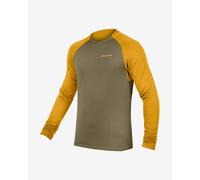Endura singletrack maglia a maniche lunghe verde giallo