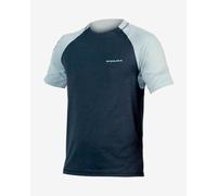 Endura Singletrack Short Sleeve T-shirt Blu M Uomo