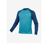 Endura - Singletrack Trikot Langarm - Maglietta da ciclismo M turchese/blu