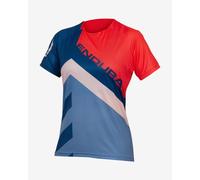 T-shirt in fantasia da donna Endura SingleTrack LTD Rouge S
