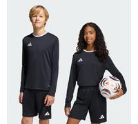 Maglietta da calcio a maniche lunghe, ENTRADA Nero 15/16 anni - 168/174 cm Tinta unita