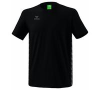 Erima Uomo Essential Team T-Shirt sportiva, nero, L