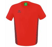 Erima Uomo Essential Team T-Shirt sportiva, rosso, S