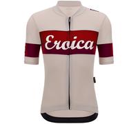 Maglia Eroica Quiete beige/rosso L