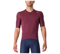 Maglia Castelli Espresso manica corta bordeaux - 3XL