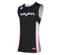 Maglia esterna traforata Motocross Seven Zero Alter Black/White Taglia:XL