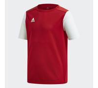 adidas Estro 19 Jersey Maglietta, Power Red, 5-6 anni Unisex - Bambini e ragazzi