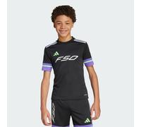 Maglia F50 a manica corta per bambini Black / Purple Rush 11-12A