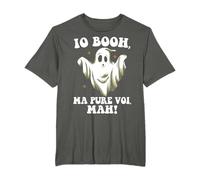 Maglia Fantasma Ma Io Booh Costume Halloween Bambini Maglietta