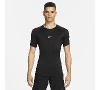 Abbigliamento compressivo Nike Pro Dri-FIT Tight Short-Sleeve Fitness Top - Nero (XXL)