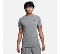 Nike Giacca Uomo Dri-Fit Flex Rep Short-Sleeve Top, Smoke Grey/Black, FN2979-084, M