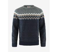 Maglia Fjällräven Övik Knit manica lunga grigio blu marrone - M