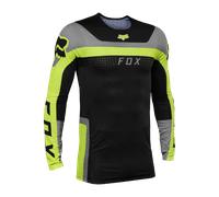 Maglia FLEXAIR EFEKT Nero Giallo Grigio - FOX - UE: M