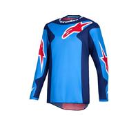 Alpinestars Fluid Grid Long Sleeve Jersey Blu L Uomo