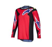 Maglia FLUID GRID Rosso Nero Viola ALPINESTARS - UE: 2XL