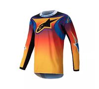 Maglia FLUID WURX Arancione Blu ALPINESTARS - UE: XL