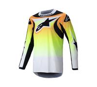 Maglia Alpinestars Fluid Wurx Motocross giallo e nero S