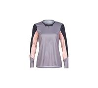 Fox Racing Koszulka Rowerowa Z Długim Rękawem Fox Lady Defend Stone XS T-Shirt, Pietra, Donna