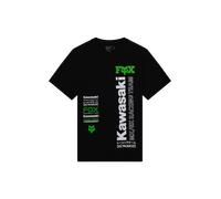 FOX Kawasaki 195 Original Maglietta, nero, taglia 2XL per maschi