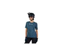 Fox Racing Ranger Trudri Short Sleeve Enduro Jersey Blu L Donna