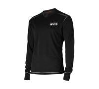 FXR Vapour Merino Camicia funzionale Longsleeve, nero, taglia S