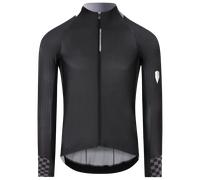 Q36.5 Gregarius Hybrid Collar Fade Long Sleeve Jersey Grigio 2XL Uomo