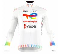 Maglia-giacca TEAM TOTALENERGIES Tempest 2025 bianco