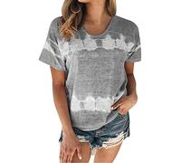 Maglia Gialla Donna in Saldo Raso Moda Donna Offerta Camicia Coreana Oversize Nera Verde Acqua Blu Reale Rossa Seta T Shirts Intimo Magliette Intime di Cotone 50 Anni Maglia Mezza Manica Corta