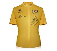 Maglia gialla Tour de France 2012 autografata da Bradley Wiggins