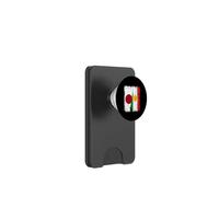Maglia giapponese Kurdistan Half Flag Japanese Kurde Heritage PopSockets PopWallet per MagSafe