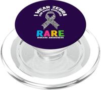Maglia Giornata delle Malattie Rare 2026 - Indosso Zebra per le Malattie Rare PopSockets PopGrip per MagSafe
