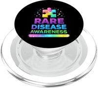 Maglia Giornata delle Malattie Rare 2026 - Zebra Rare Disease Awareness PopSockets PopGrip per MagSafe