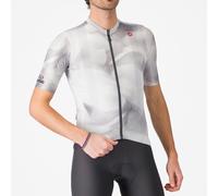 Maglia Giro d'Italia 2025 Espresso manica corta bianco grigio - M