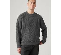 Maglia girocollo Battery Grigio / Parkside Cable Twilight Charcoal Heather levi > clothing > men