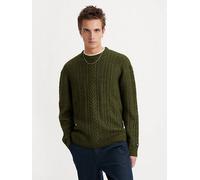 Maglia girocollo Battery Verde / Parkside Cable Forest Night levi > clothing > men