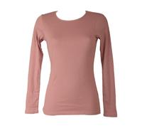 SG Maglia girocollo donna RAGNO manica lunga in caldo cotone biologico caldo e s