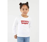 Levi´s ® Kids Key Item Logo Crew Sweatshirt Bianco 4 Years Bambini