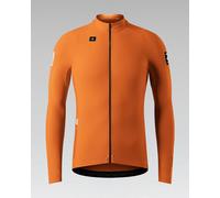 Gobik Pacer Solid 2.0 - maglia ciclismo manica lunga - uomo L Orange man