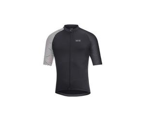 Maglia gore apparel cycling c5 optiline nera bianca