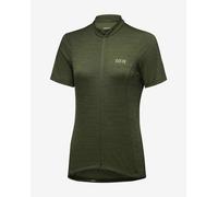 Maglia Gore Wear C3 manica corta verde oliva scuro donna - L