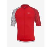 Maglia GOREWEAR C5 Optiline manica corta rosso bianco - XL